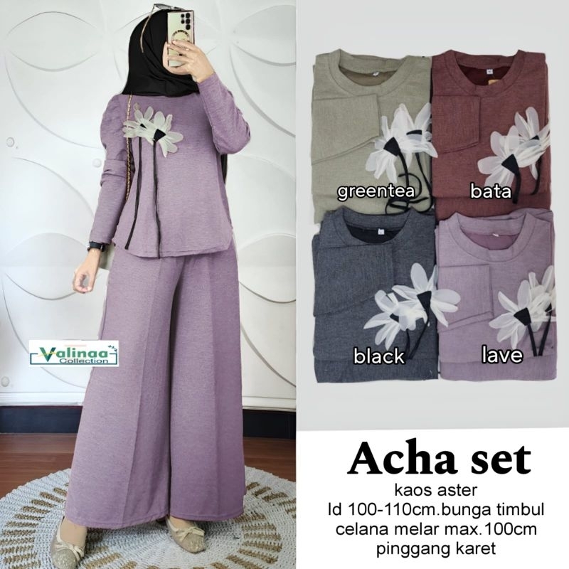 (COD) ACHA SET // ORIGINAL VALINA // PREMIUM QUALITY