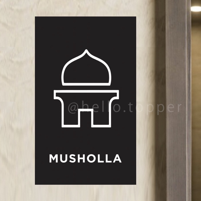 

Promo 3 Sign Musholla Acrylic Modern 15x25 Sign Board Acrylic