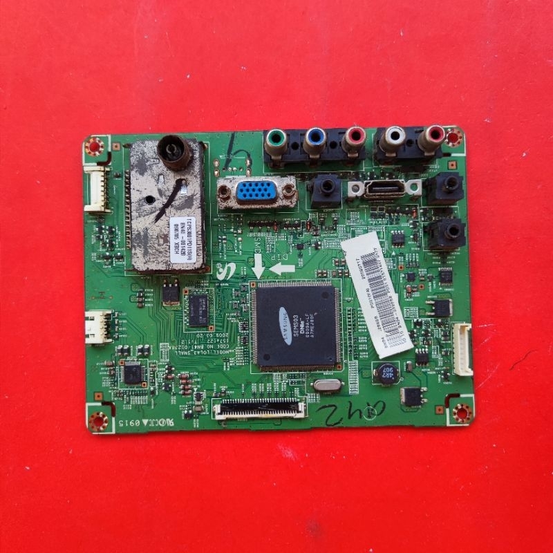 mb mobo mainboard module mesin tv samsung LA22B350F2 LA22B350F2XXD
