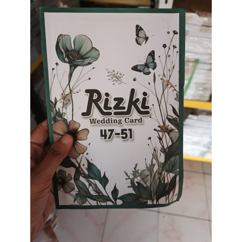 Katalog Blangko Undangan Rizki 47 - 51| Katalog Blangko Undangan | Katalog Undangan  | Katalog Kerta