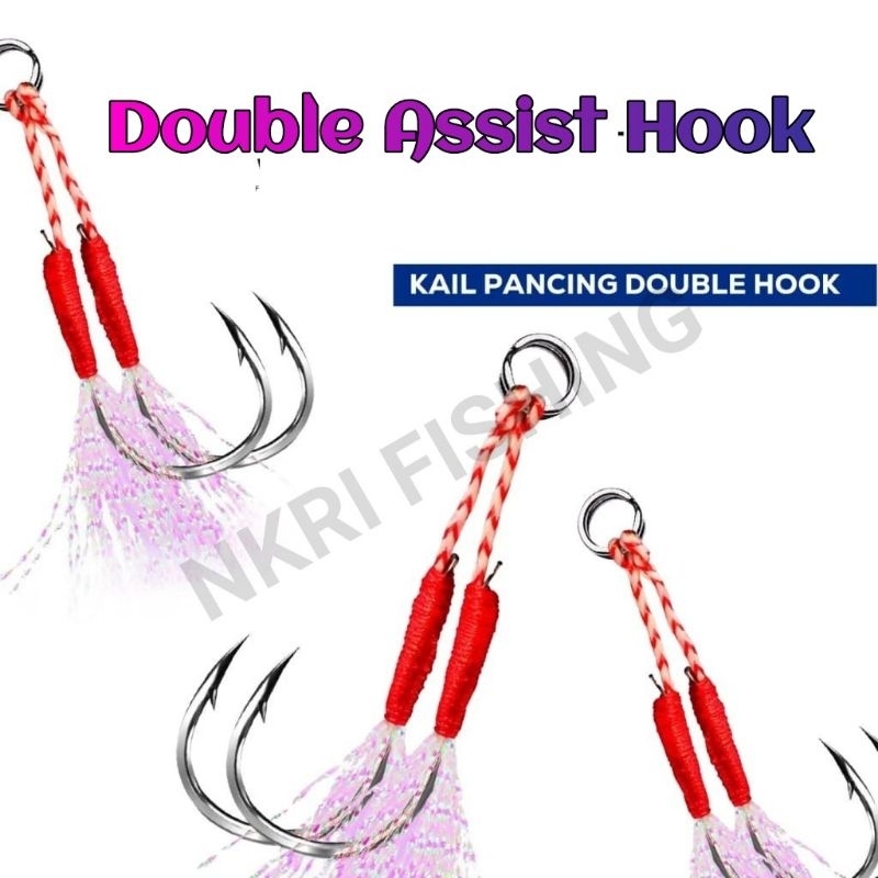 double assist hook micro jig