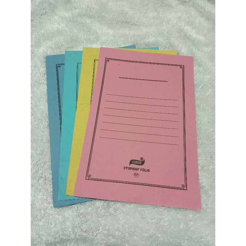 

Stopmap Kertas Folio / Stopmap murah