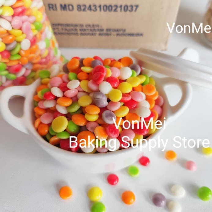 

Diskon Spesial Hari Ini LAGIE Rainbow Chip Chips Chocolate Chip Warna Warni 15 gr Repack