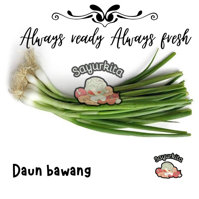 

daun bawang 100 gram