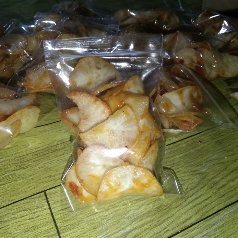 

kripik singkong pedas