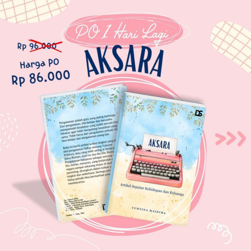 ORIGINAL 100% AKSARA SARRA RISMAN