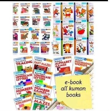 Buku Literasi Numerasi Kumon untuk PAUD