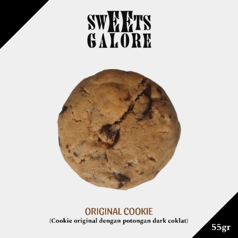 

ORIGINAL COOKIE (dengan potongan dark coklat)