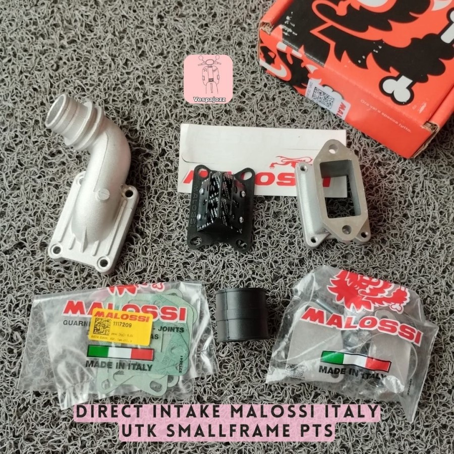 Direct Intake (plus membran) Malossi Italy Utk Smallframe pts dkk