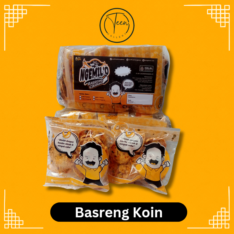

Basreng Pipih Koin Pedas Original Daun Jeruk Seuahlata Lata