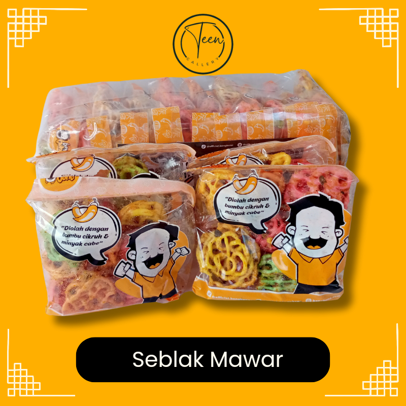 

Seblak Mawar Pedas Daun Jeruk Isi 10pcs Kemasan Pack Seblak Pelangi