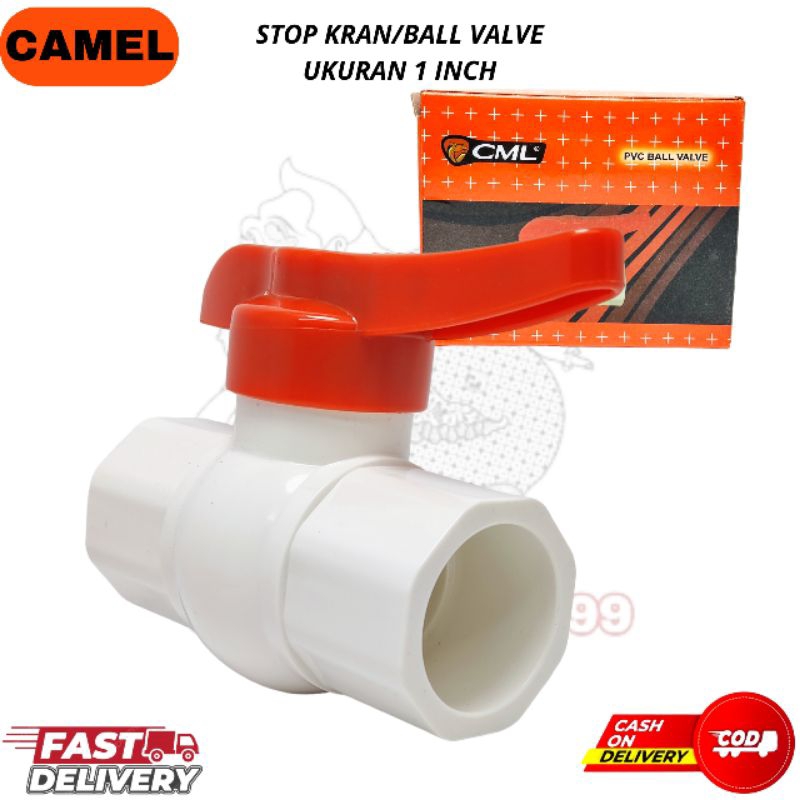 Ball Valve PVC CML 1"/Stop Kran PVC 1"CML/Stop Kran PVC 1 "CML bahan bagus kualitas yang terbaik cml
