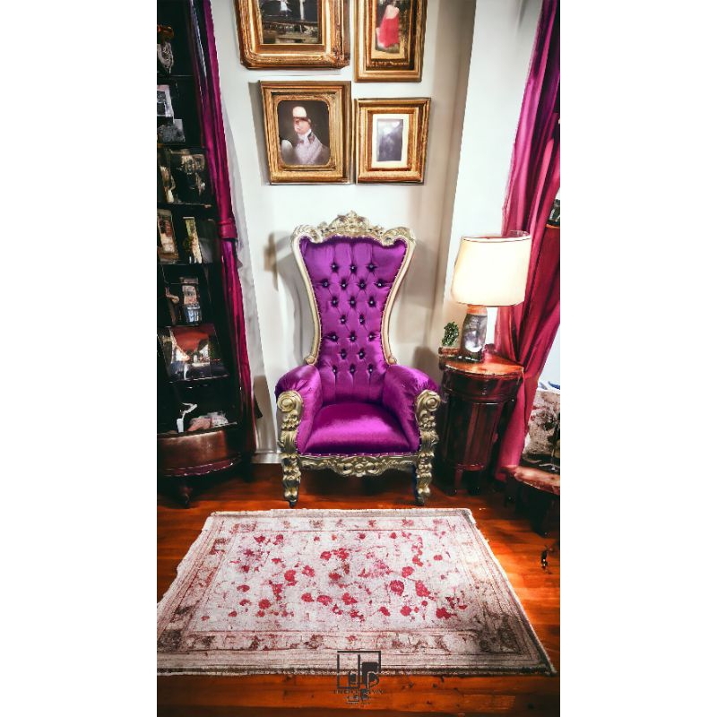 SYAHRINI - Kursi Syahrini Premium - Kursi Mewah Ukiran Jepara - Kursi Ratu Mewah - Kursi Queen Luxur