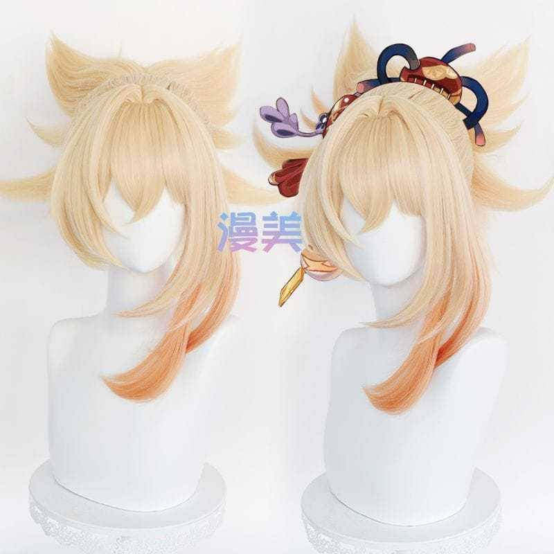 [PO 30 HARI] Indo Meimei - Wig YoiMiya Yoi Miya Genshin Impact - Original Meimei Ywailisi - Versi Se
