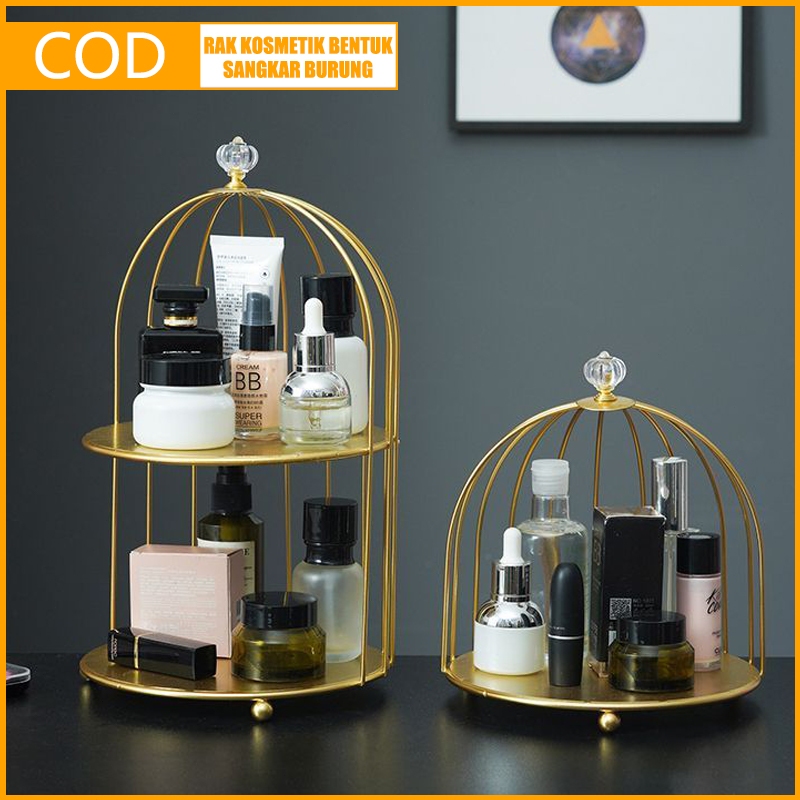 RAK SANGKAR BURUNG/RAK SUDUT RUANG TAMU/RAK SERBAGUNA/RAK HIASAN RUANG TAMU