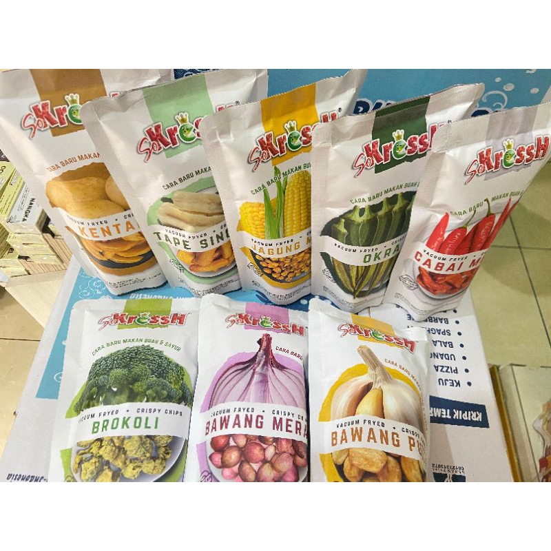 

Aneka Keripik Sayur So Kressh