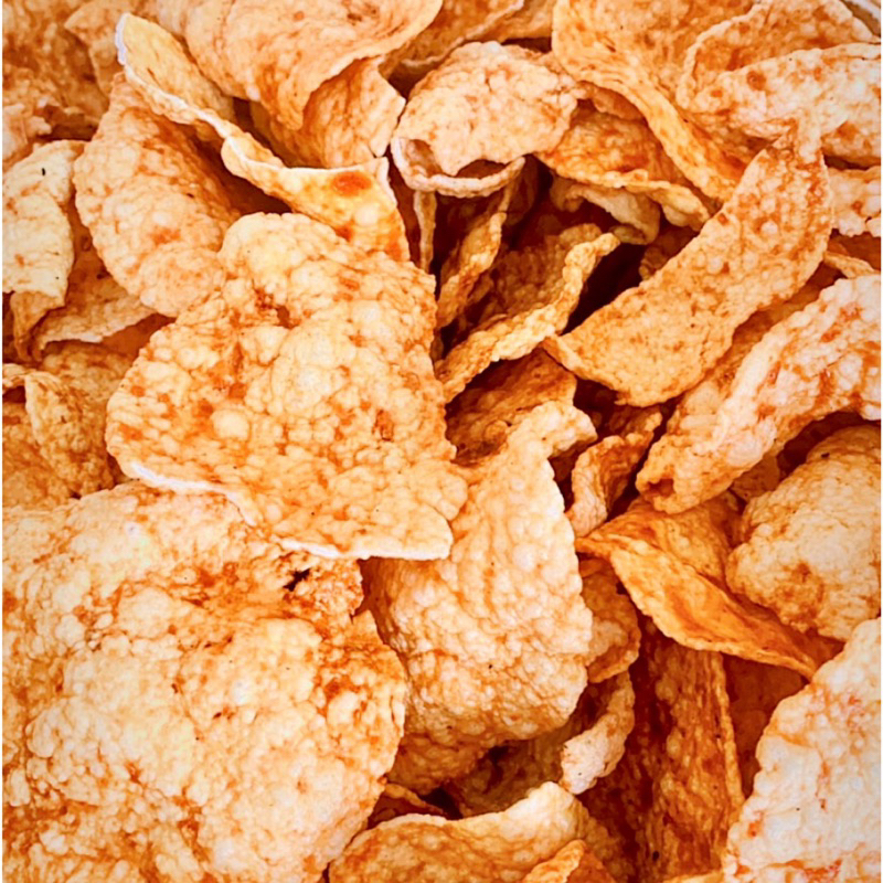 

KERUPUK KENTANG MANIS PEDAS DENGAN BUMBU YANG KHAS.