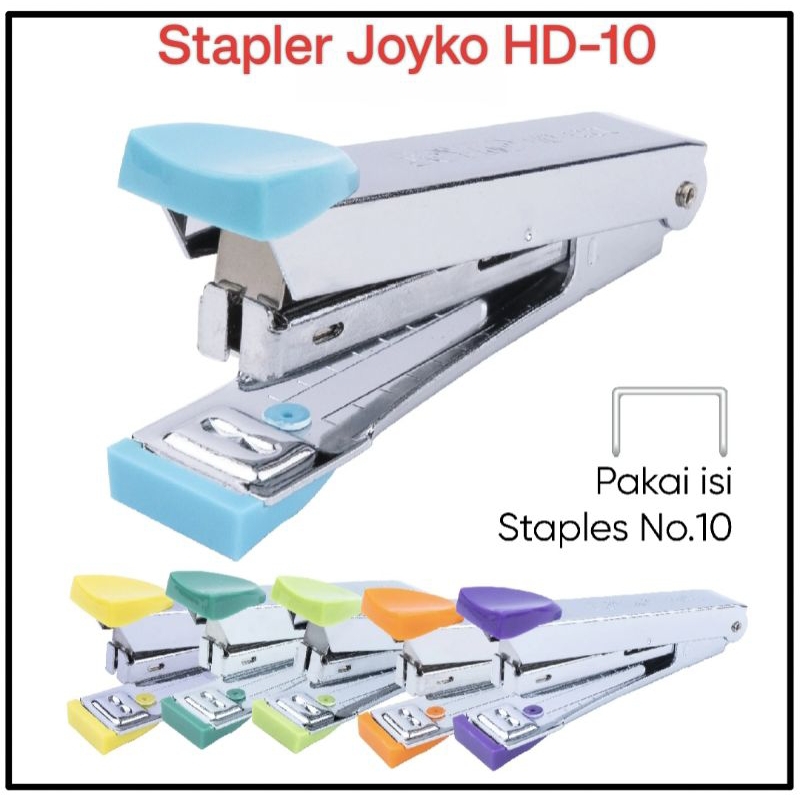 

1 Pcs Stapler Kecil Joyko HD-10 / Staples Hekter Joyko Hd-10