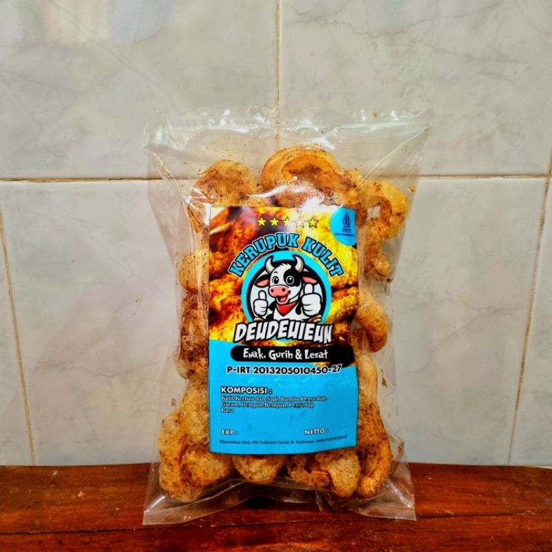 

Kerupuk Kulit Sapi Asli Gurih 200gram