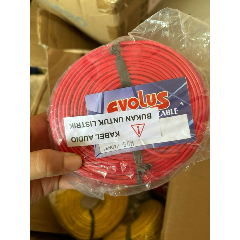 Kabel NYAF 0,8mm 50 Meter Kabel Tunggal Serabut