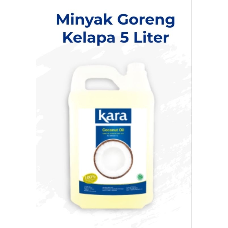 

Minyak Goreng Kelapa / Coconut Oil Kara 5 Liter Derigen