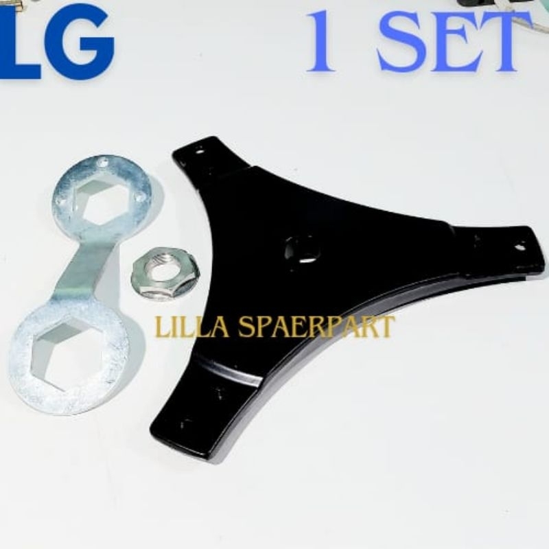 KaKi Segitiga mesin cuci LG Turbo Drum 1 tabung 7kg-14kg [1 Set]