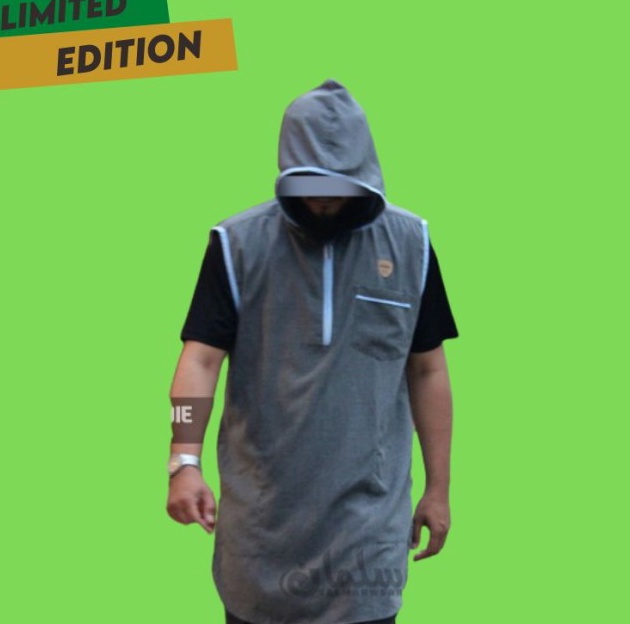 New Rilisan Special  Koko Kurta Hoodie  Rompi Hoodie pria Dewasa  M