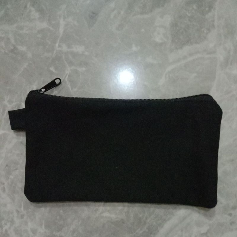 

Tempat pinsil baby kanvas tepak pounch tebal halus kanvas premium