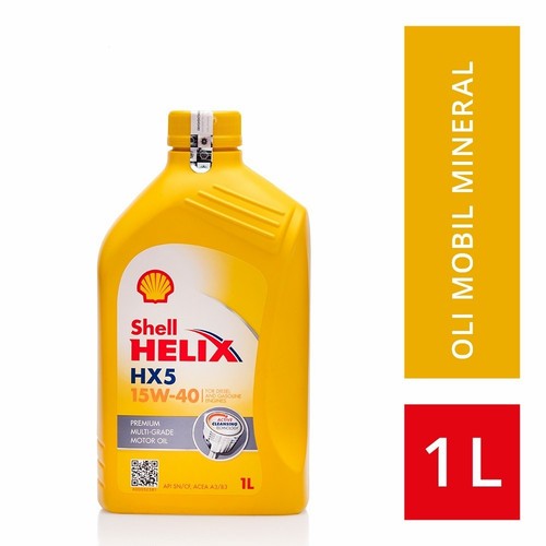 Shell HX5 1L Oli Mobil Original