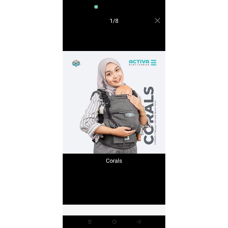 preloved gendongan activa mark 3