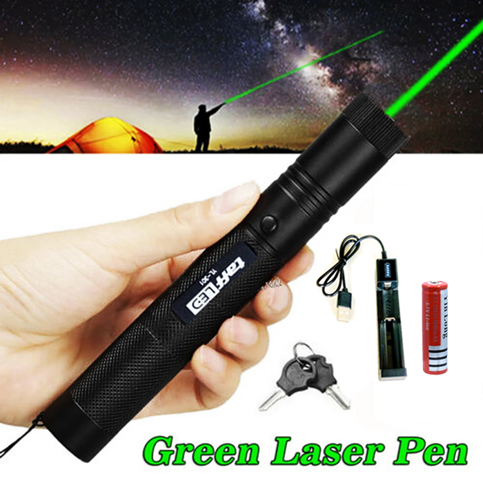 Powerful 532nm Green Laser Sight laser pointer Powerful Continuous Line Green Dot Laser Torch Single