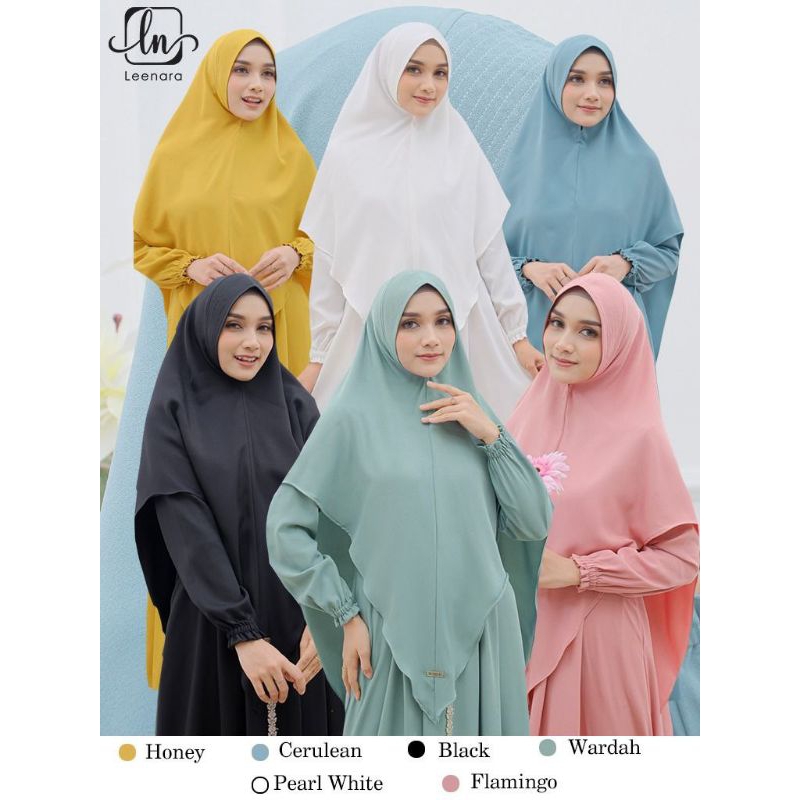 SUDAH PESANAN‼️Gamis Perempuan Dewasa Cendana Dress by Leenara