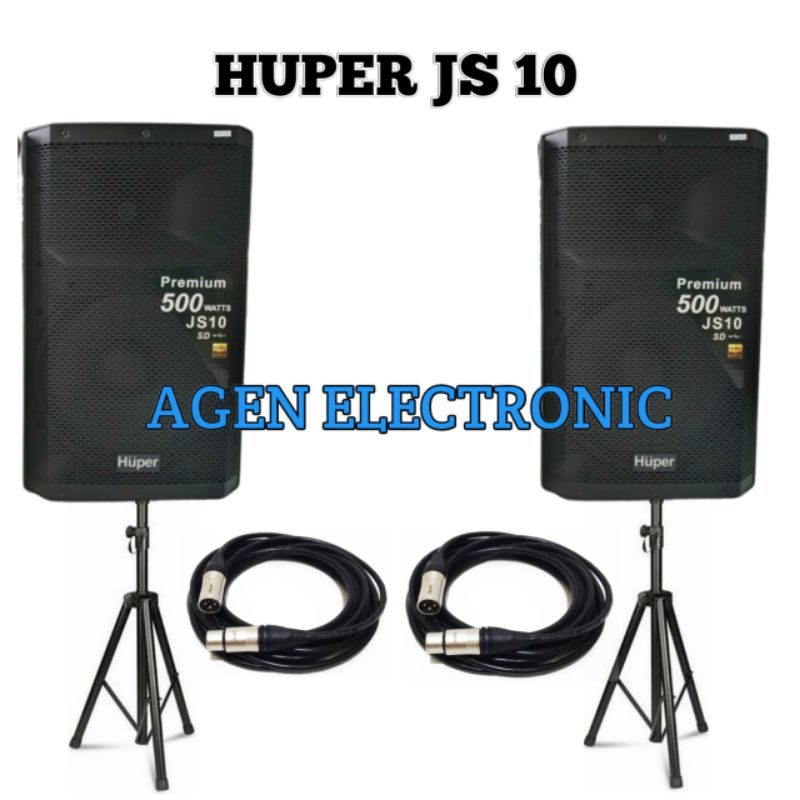 Speaker Aktif Huper Js10 Original Speaker 15inch