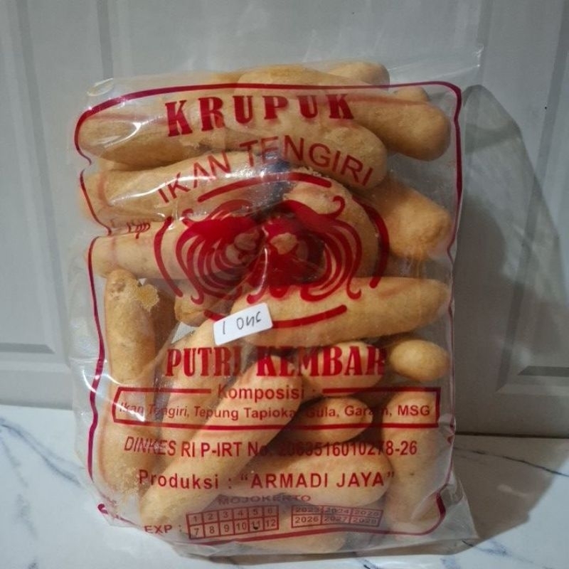 

KRUPUK IKAN TENGIRI PUTRI KEMBAR 1ONS