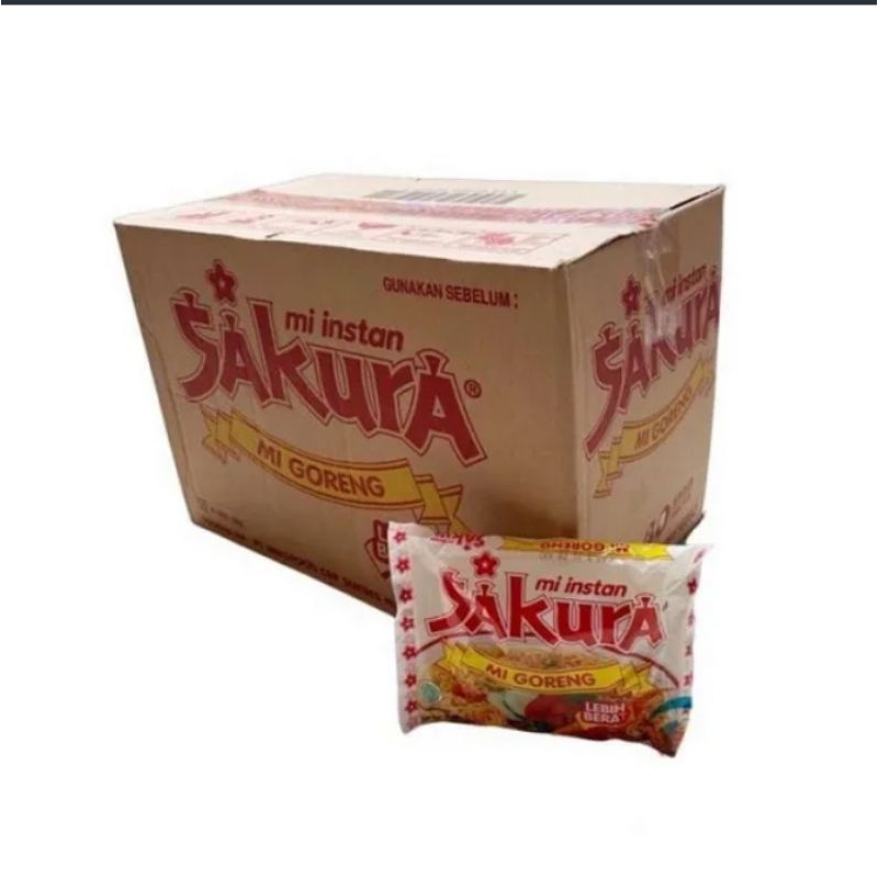 

Mie Instan Goreng Sakura 1 Dus ( 40pc x 60gr)