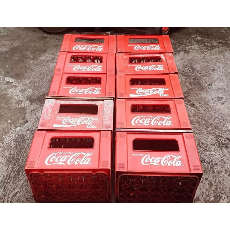 krat minuman coca-cola