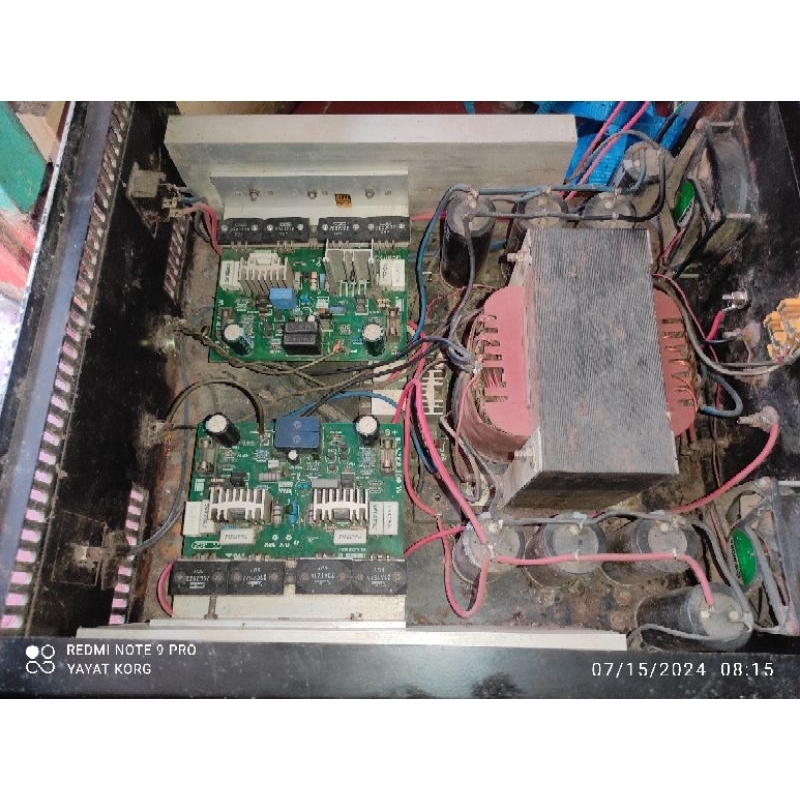 Power rakitan 20 amper CT45 kit blazer 2x300