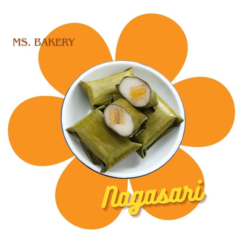 

kue nagasari pisang bungkus daun 10pcs