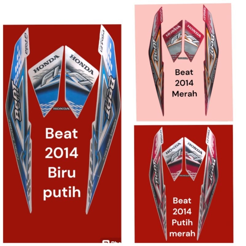 stiker body beat 2014 striping beat 2014