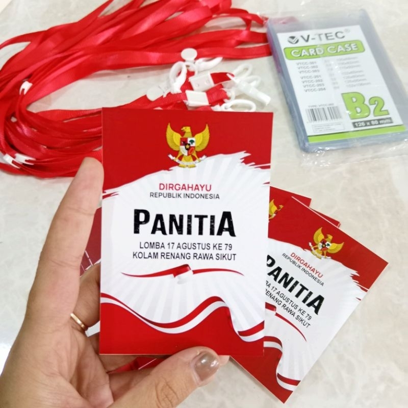 

Paket NAMA PANITIA ACARA BAHAN BC 160 GRAM FULL COLLOR UKURAN B2