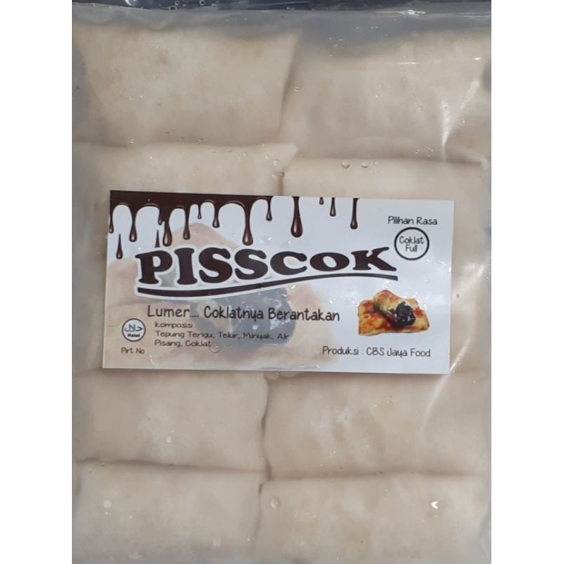 

pisang coklat lumer