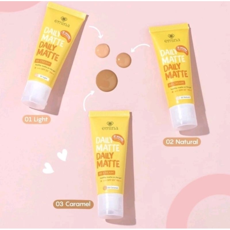 Emina Daily Matte BB Cream / Emina BB Cream / BB Cream / Bedak Basah