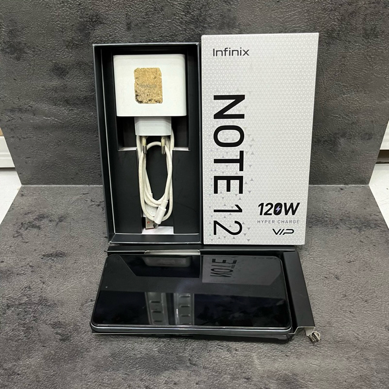 Infinix Note 12 Vip 8/256gb Fullset Second Garansi Resmi