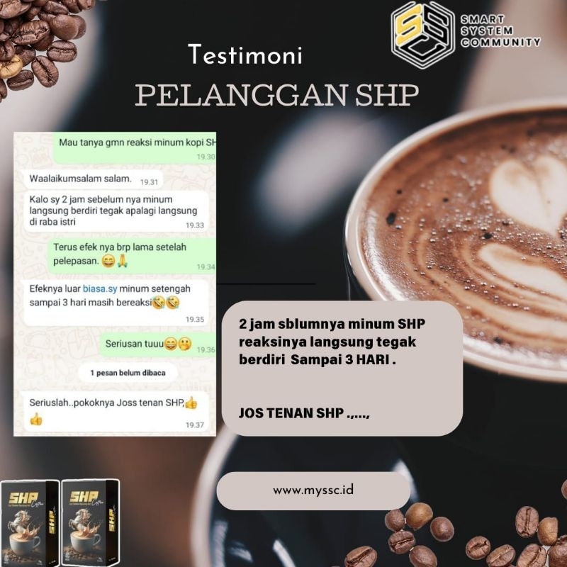 

Kopi SHP semakin diminati semakin menikmati