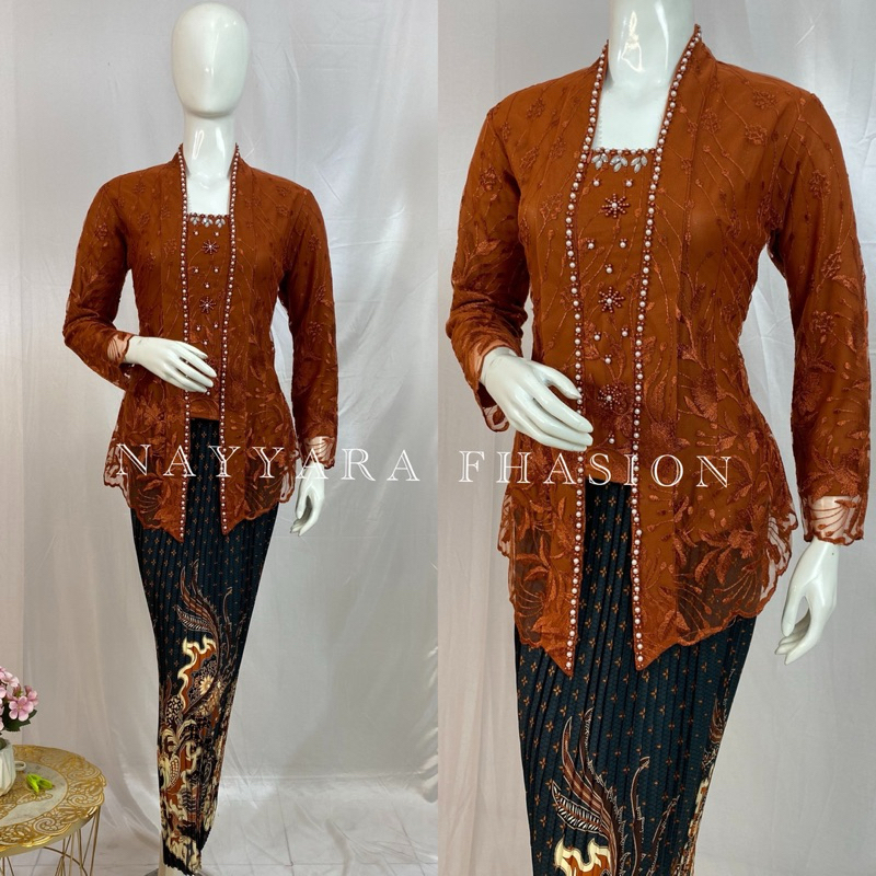 Kebaya Kutu Baru Payet \Kebaya Modern \ Kebaya Tunik \ Setelan Kebaya Brokat \ Kebaya Brokat \ Kebay