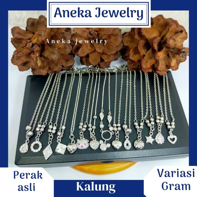 Kalung Koye Variasi Silver ,Perak 925