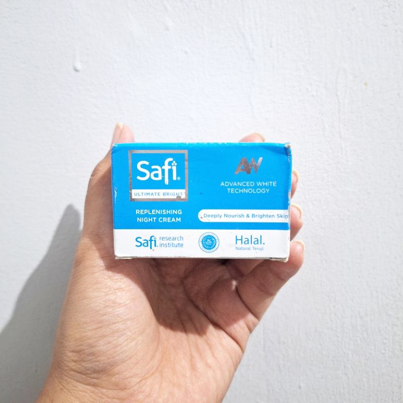 Safi Ultimate Bright Night Cream Krim Malam Mencerahkan