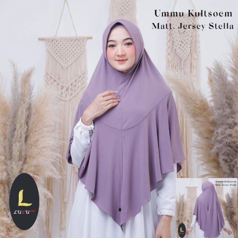 HIJAB INSTAN MODEL UMMI KULSOEM BY LULU // REMPEL DEPAN