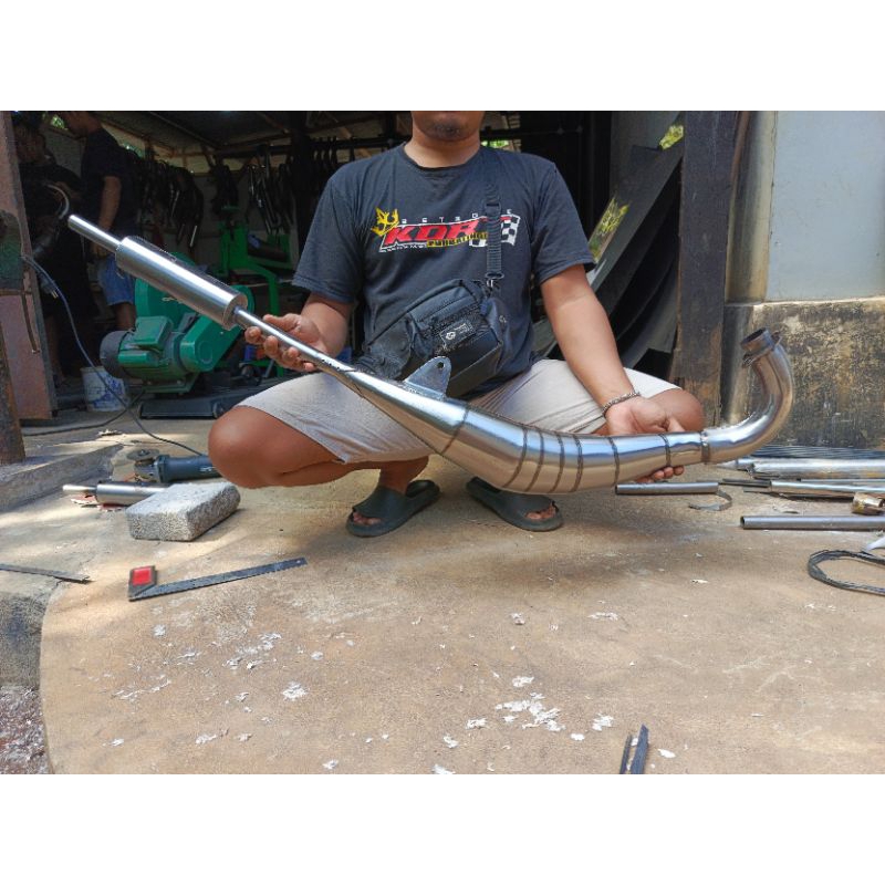 knalpot Pipe on rxz rzrknalpot pipe on space luncur plat karat poles terbaik knalpot rxz knalpot rzr