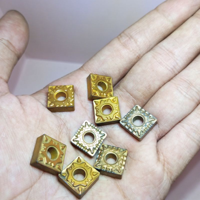 INSERT SNMG12 CARBIDE INSERT BUBUT SNMG120408 BEKAS SNMG 1204 BETEL WIDIA